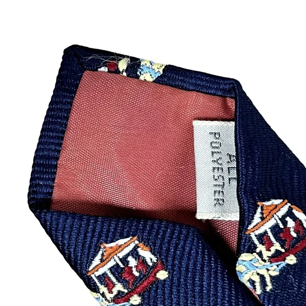 VTG Londonaire by beau‎ brummell Carousel Themed Tie